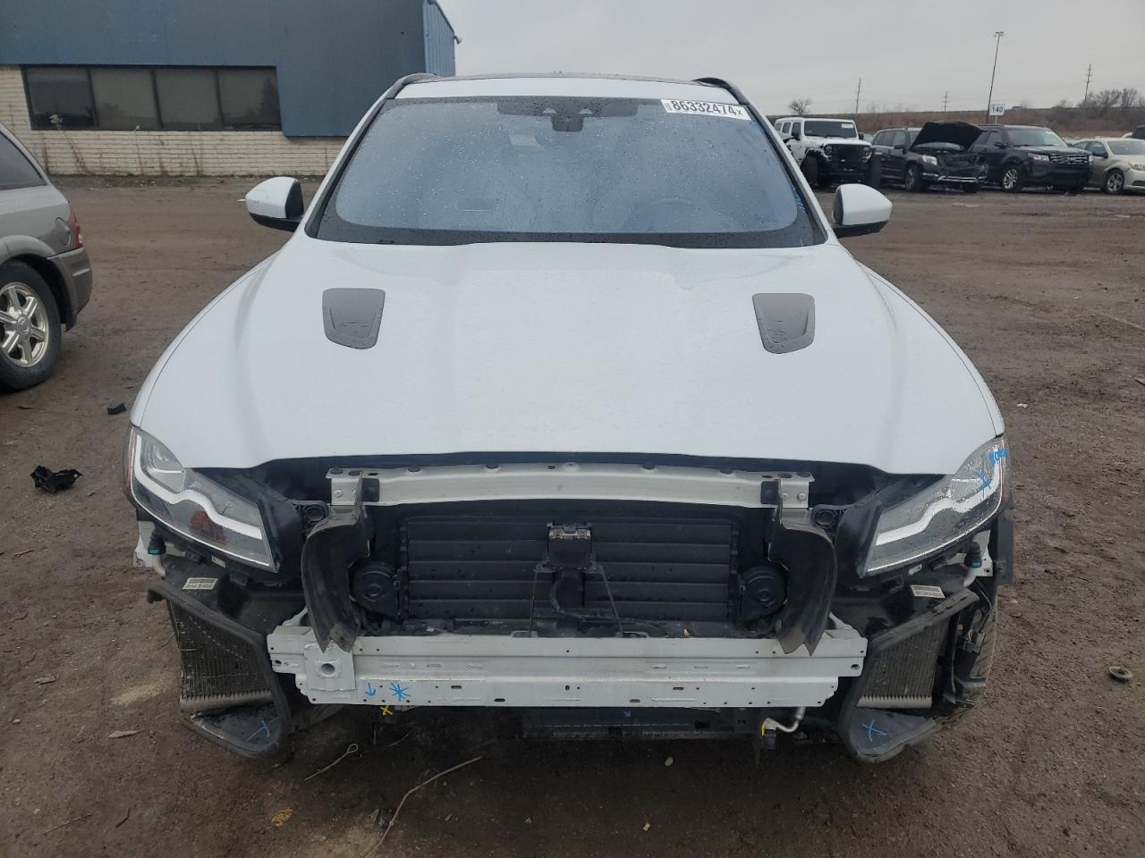 2020 Jaguar F-Pace VIN SADCZ2EE0LA617498 Copart auction photo, all over damage thumbnail 5