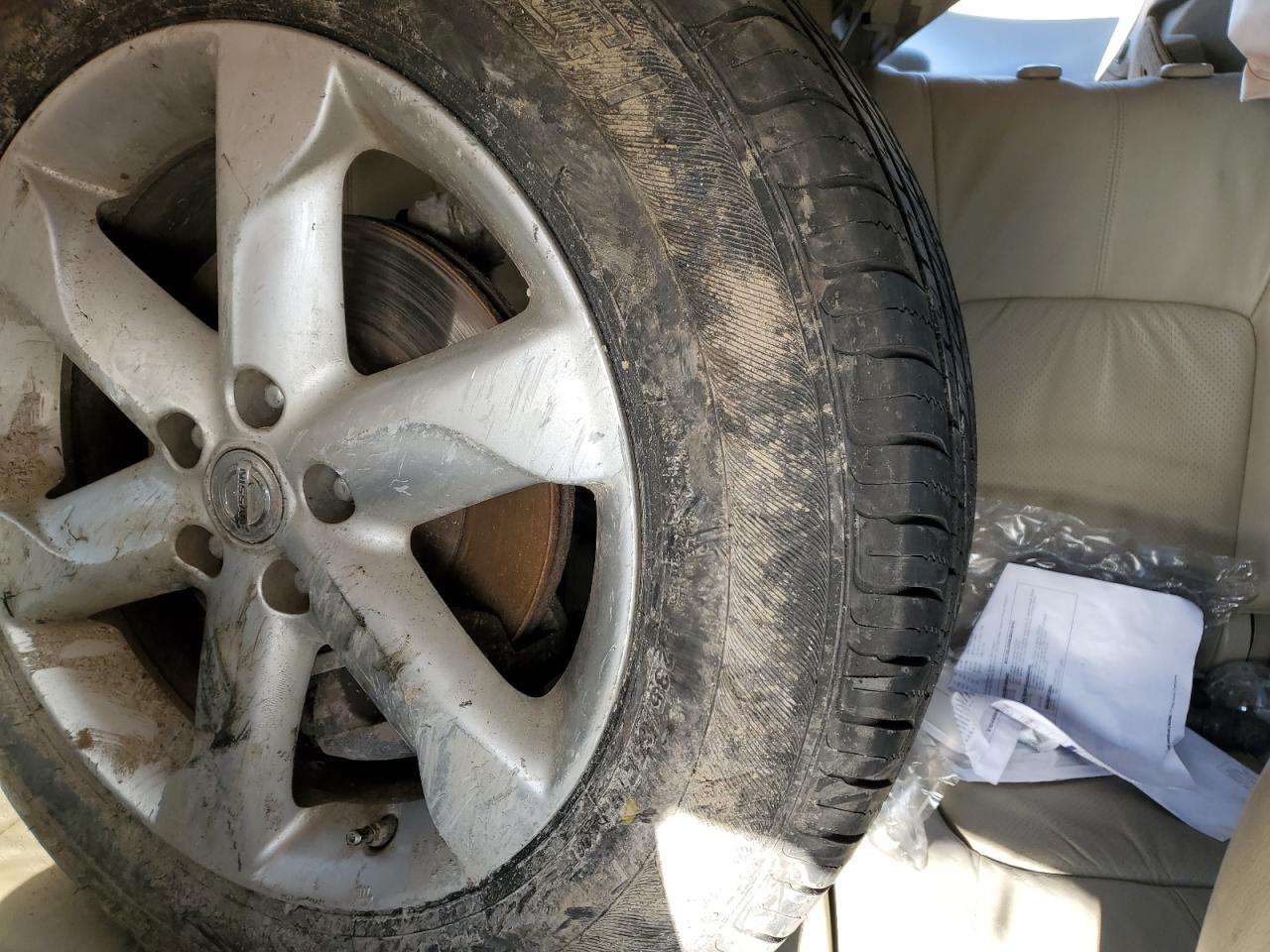2010 Nissan Murano VIN JN8AZ1MW8AW102874 Copart auction photo, all over damage thumbnail 10