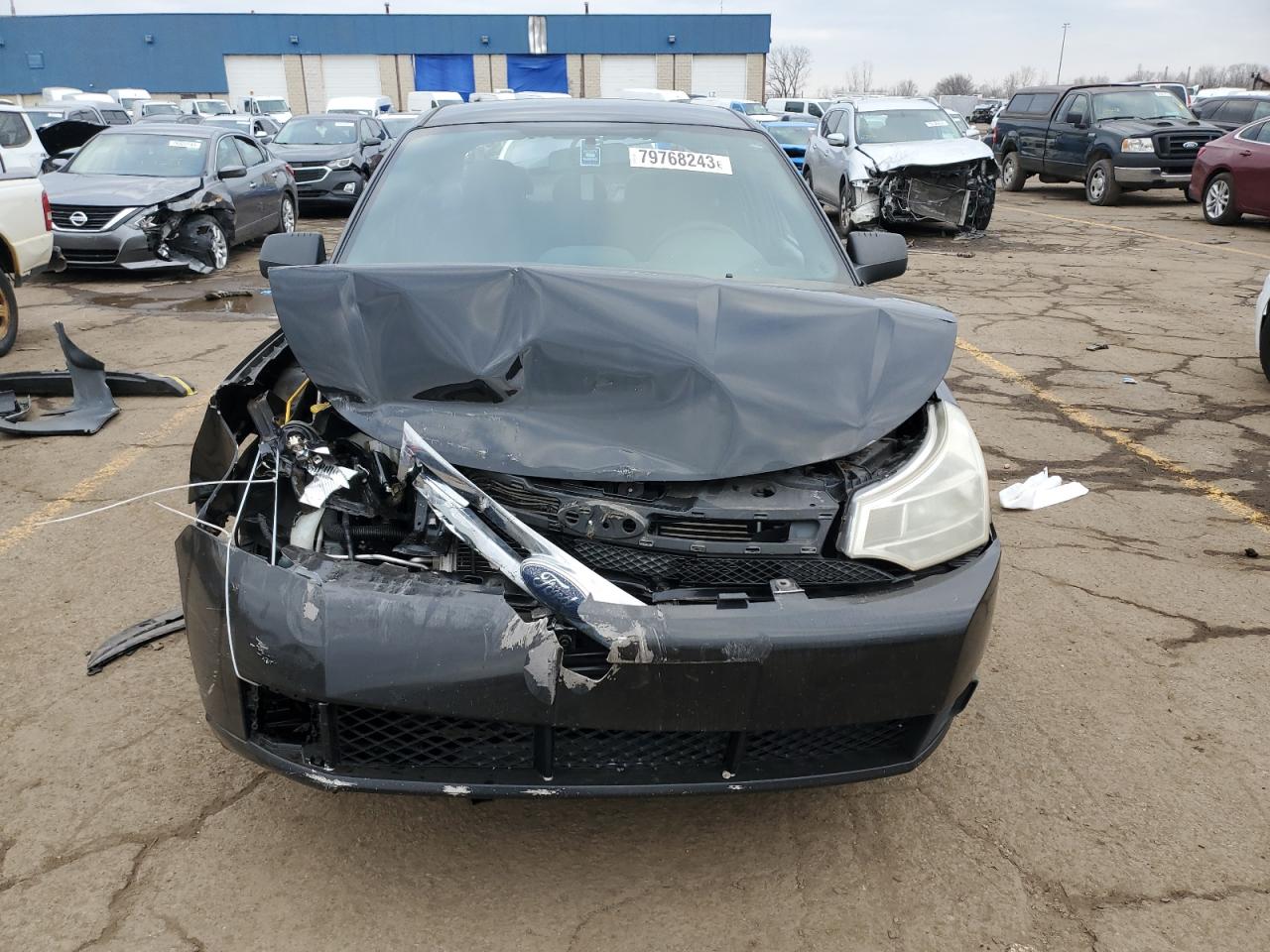 2010 Ford Focus VIN 1FAHP3FN6AW120781 Copart auction photo, rear end / front end damage thumbnail 5