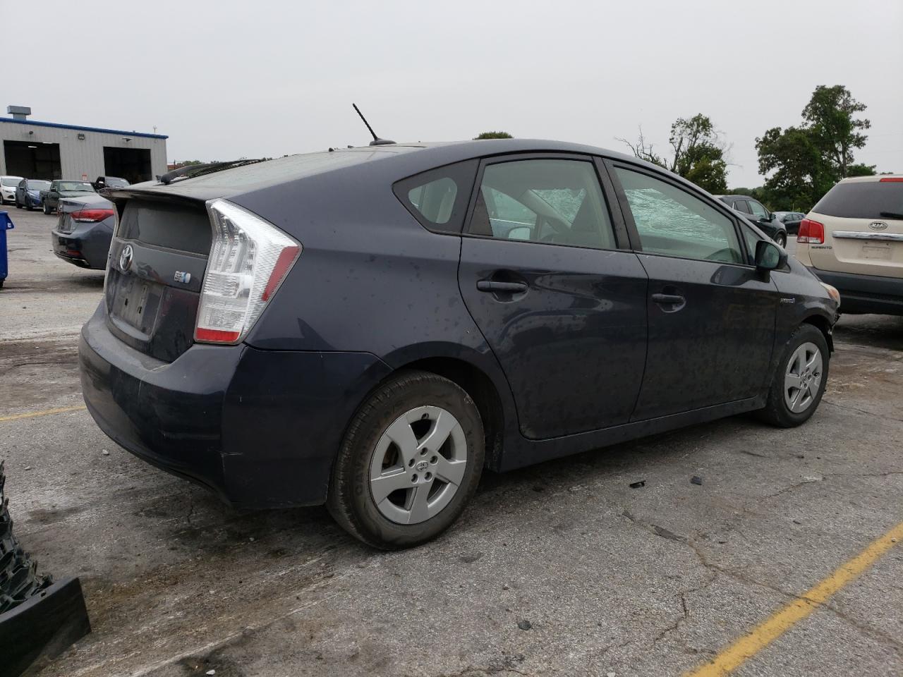 2010 Toyota Prius VIN JTDKN3DUXA0245737 Copart auction photo, front end damage thumbnail 3