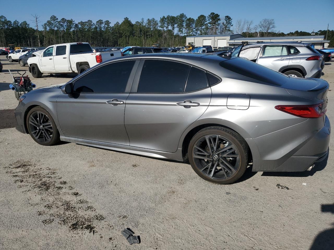2025 Toyota Camry VIN 4T1DAACK0SU561260 Copart auction photo, front end / side damage thumbnail 2