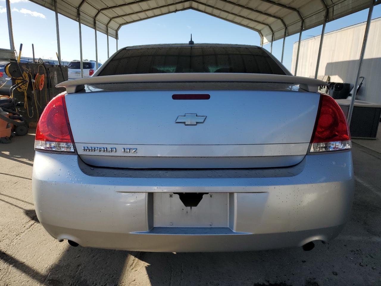 2013 Chevrolet Impala VIN 2G1WC5E37D1138686 Copart auction photo, front end / side damage thumbnail 6