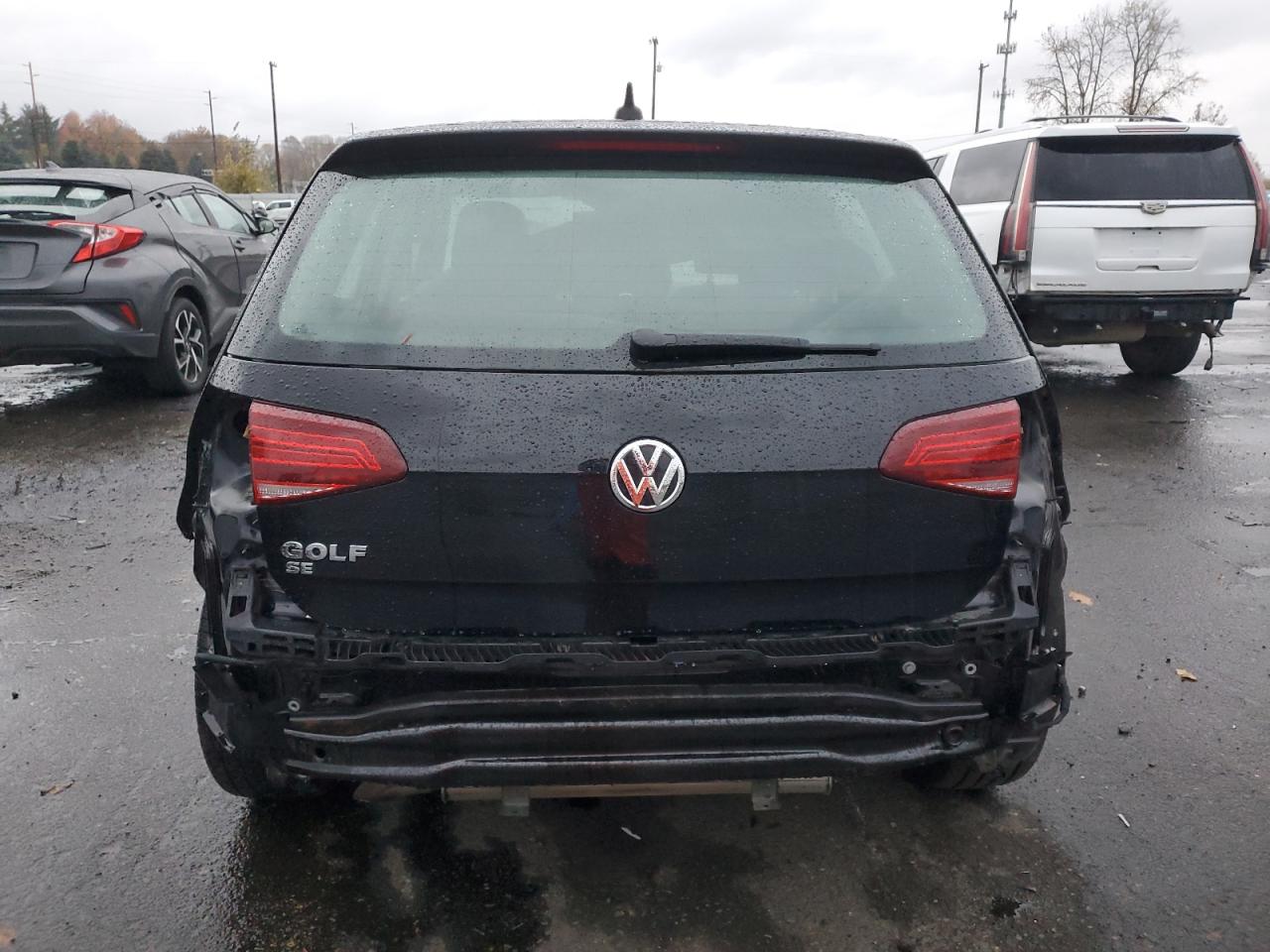 2019 Volkswagen Golf VIN 3VWG57AU5KM034832 Copart auction photo, rear end damage thumbnail 6
