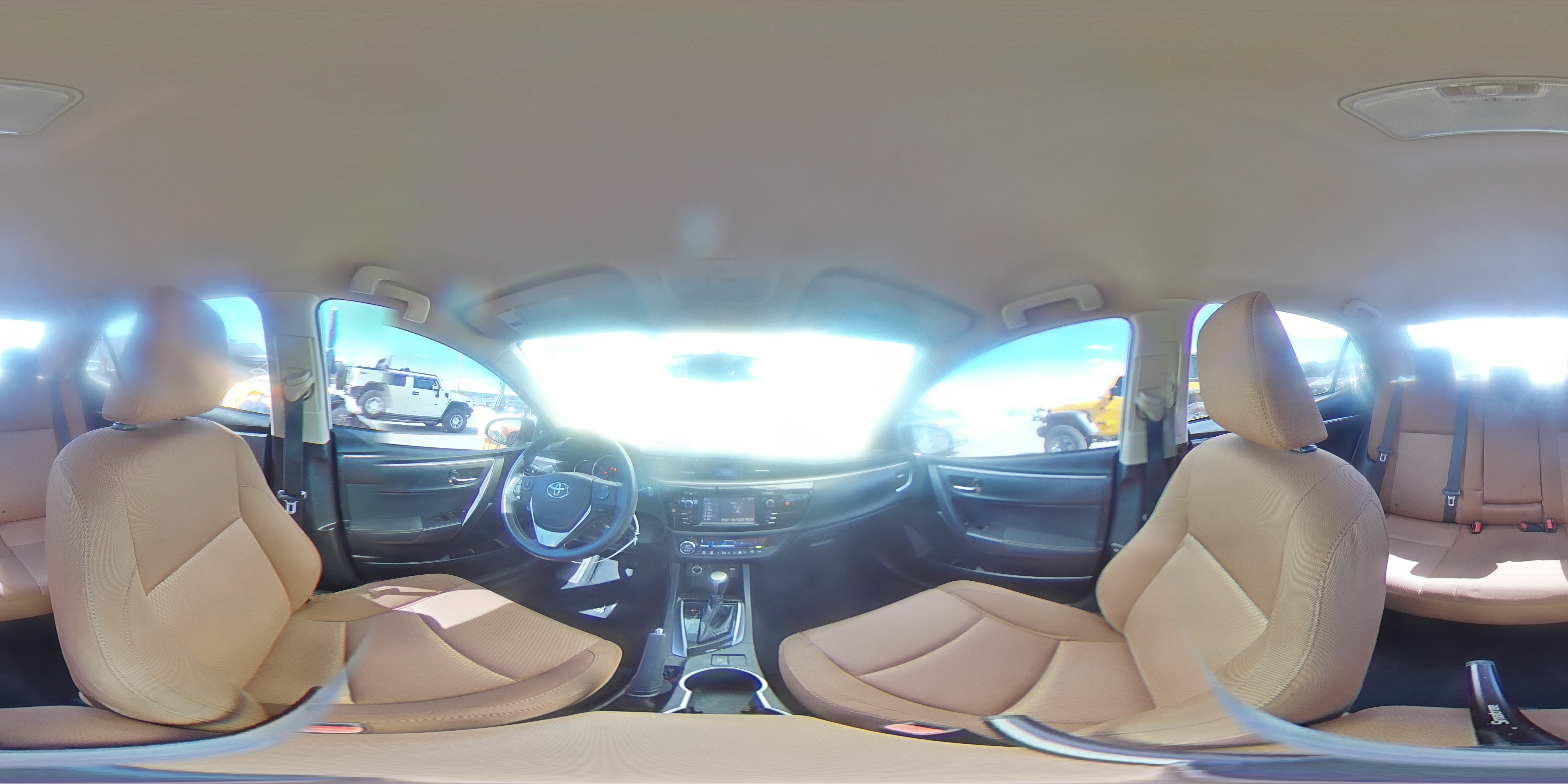 2015 Toyota Corolla VIN 5YFBURHE0FP239015 Copart auction photo, front end damage thumbnail 13