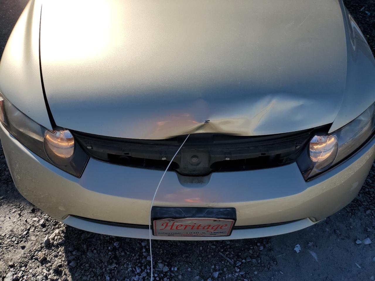 2008 Honda Civic VIN 1HGFA16848L036800 Copart auction photo, front end damage thumbnail 11