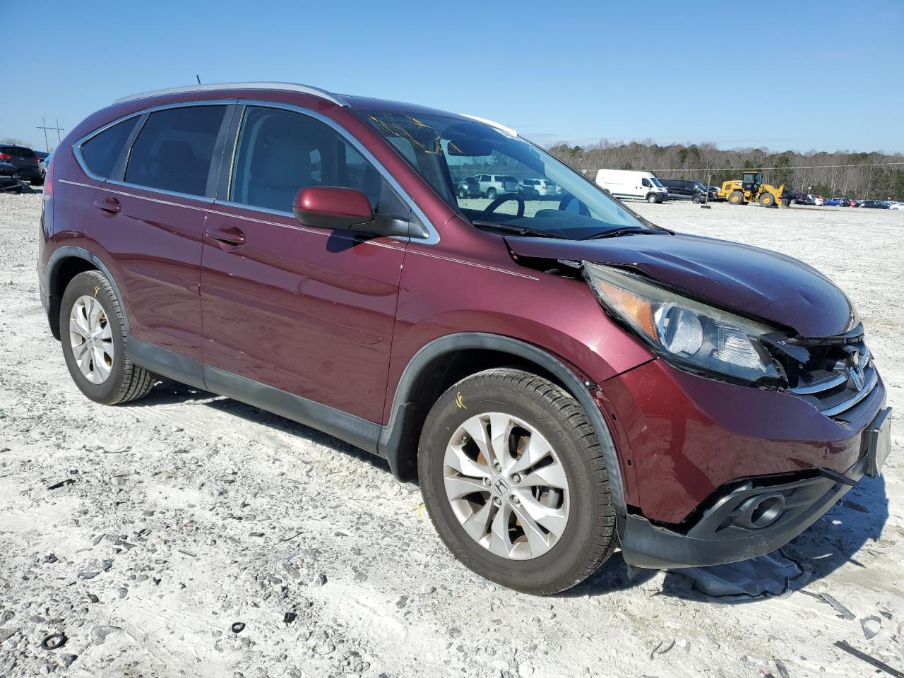 2013 Honda CR-V VIN 5J6RM3H70DL004515 Copart auction photo, front end / rear end damage thumbnail 4
