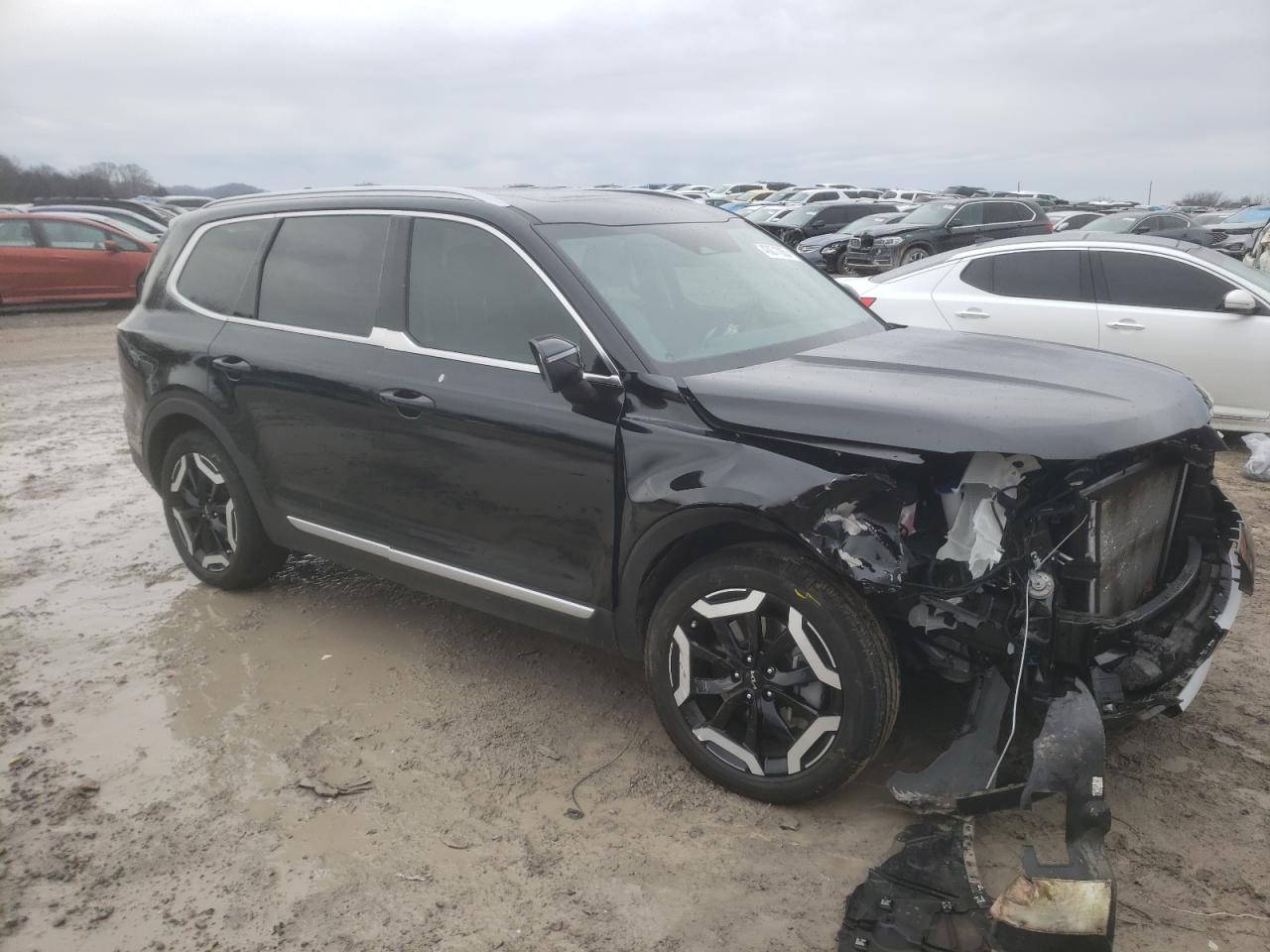 2023 KIA Telluride VIN 5XYP34GC2PG332152 Copart auction photo, front end damage thumbnail 4