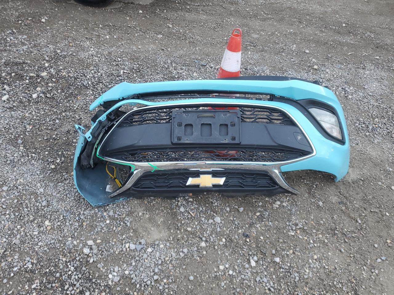 2021 Chevrolet Spark VIN KL8CB6SA2MC740212 Copart auction photo, front end / side damage thumbnail 12