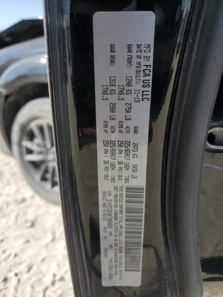 2019 Dodge Journey VIN 3C4PDCBG8KT868669 Copart auction photo, front end / minor dent/scratches damage thumbnail 13