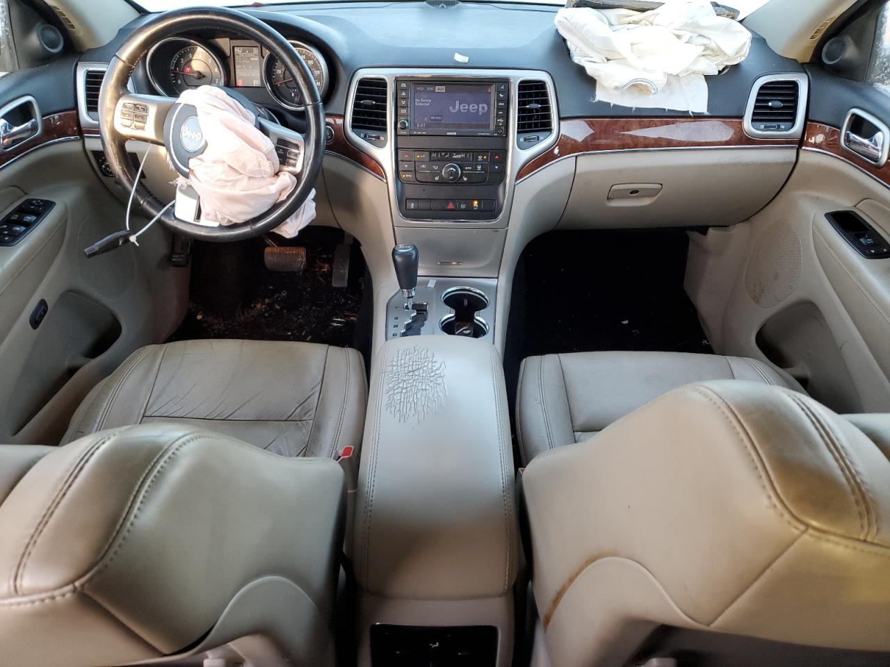 2012 Jeep Grand Cherokee VIN 1C4RJFBG6CC182050 Copart auction photo, front end damage thumbnail 8