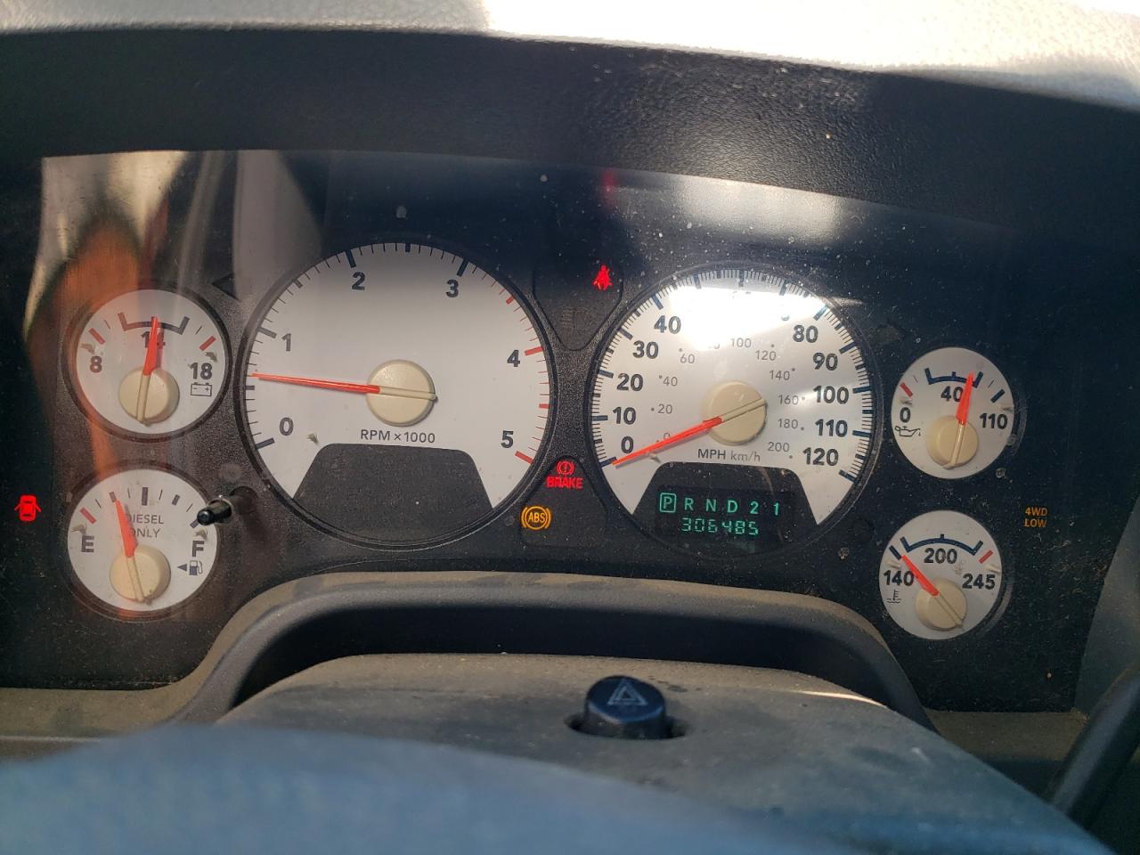 2006 Dodge RAM VIN 3D7KS29CX6G201667 Copart auction photo, undercarriage / side damage thumbnail 9