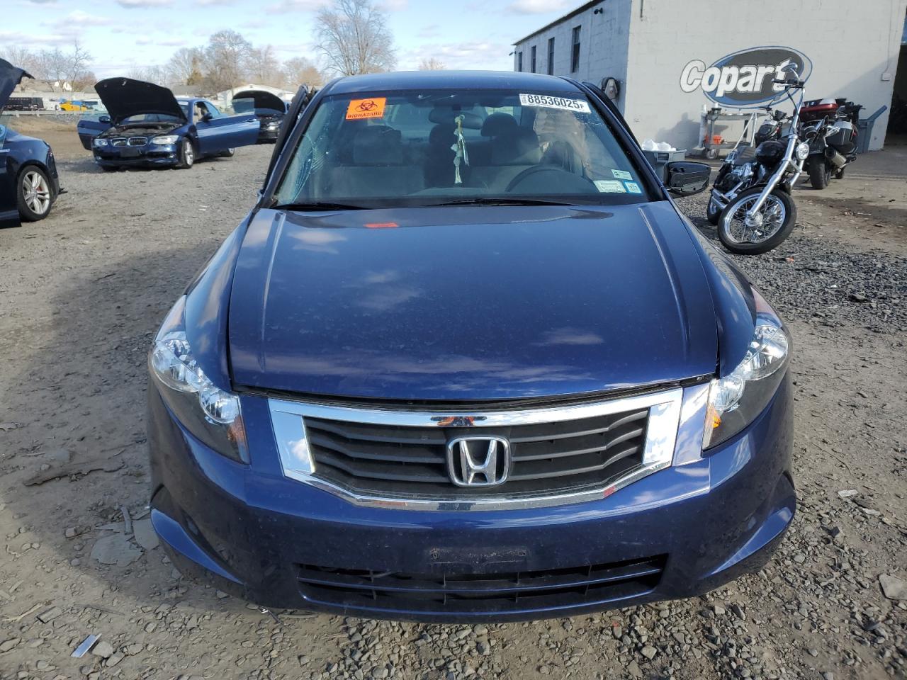 2009 Honda Accord VIN 1HGCP26309A198691 Copart auction photo, side / rear end damage thumbnail 5