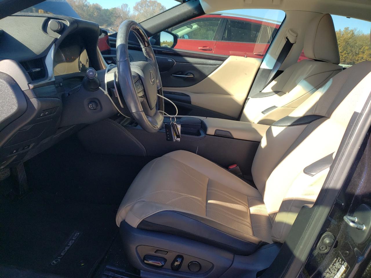 2019 Lexus ES VIN 58ABZ1B10KU017052 Copart auction photo, front end / minor dent/scratches damage thumbnail 7