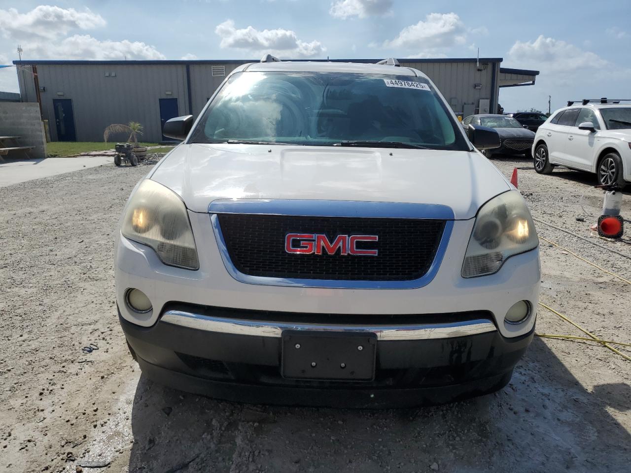 2010 GMC Acadia VIN 1GKLRLED1AJ162848 Copart auction photo, front end / side damage thumbnail 5