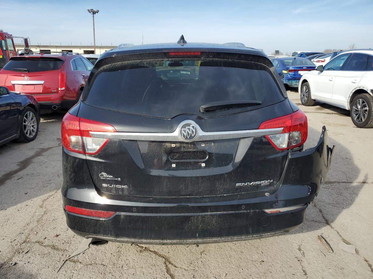 2017 Buick Envision VIN LRBFXDSA6HD101663 Copart auction photo, side / mechanical damage thumbnail 6