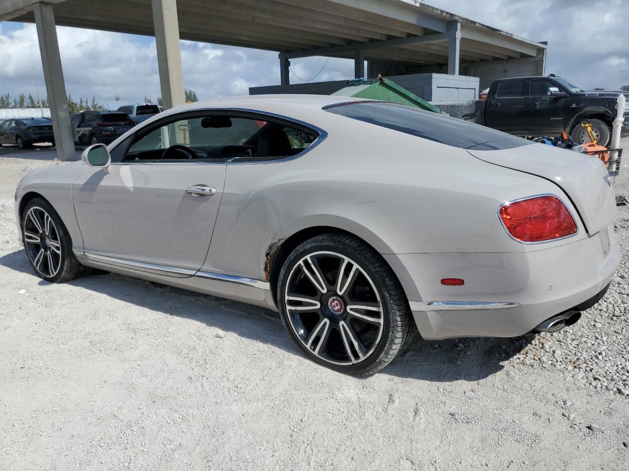 2014 Bentley Continental VIN SCBFT7ZA7EC094358 Copart auction photo, side damage thumbnail 2