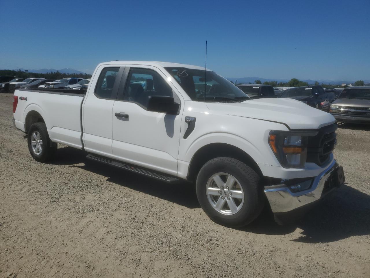 2023 Ford F-150 VIN 1FTFX1E55PKF59056 Copart auction photo, front end damage thumbnail 4