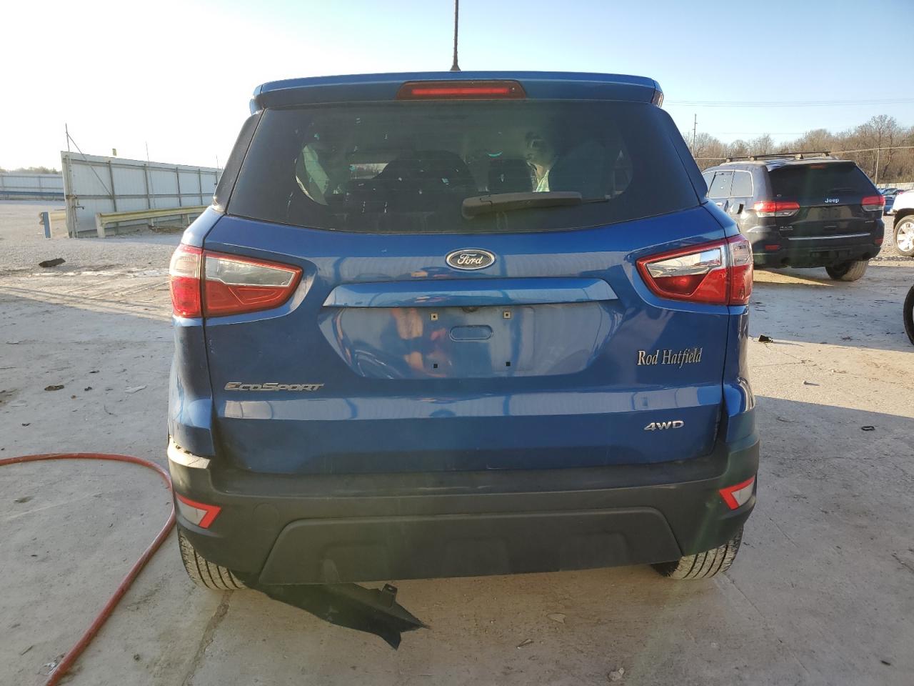 2018 Ford EcoSport VIN MAJ6P1SL3JC160270 Copart auction photo, front end / side damage thumbnail 6