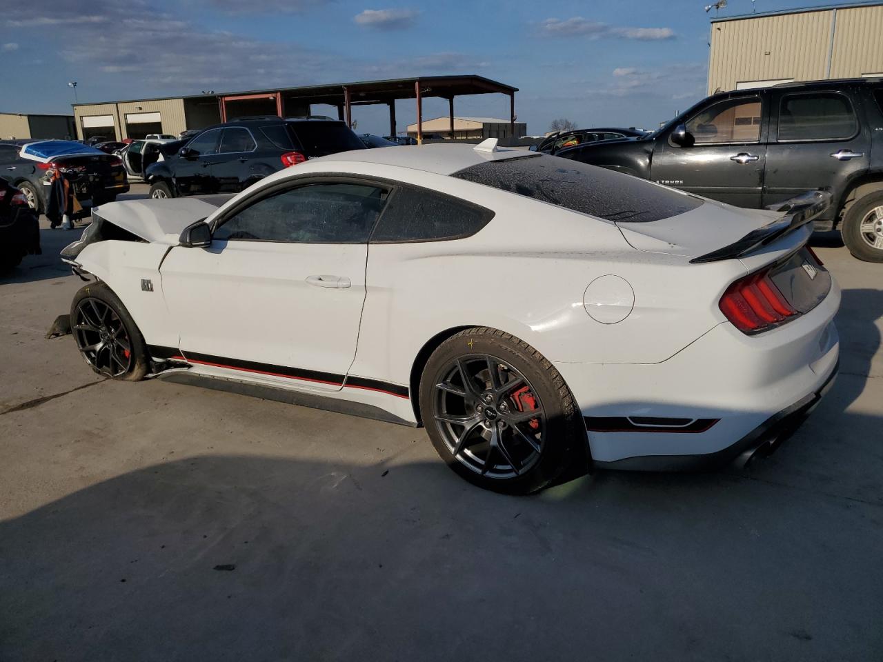 2022 Ford Mustang VIN 1FA6P8R0XN5554329 Copart auction photo, front end damage thumbnail 2