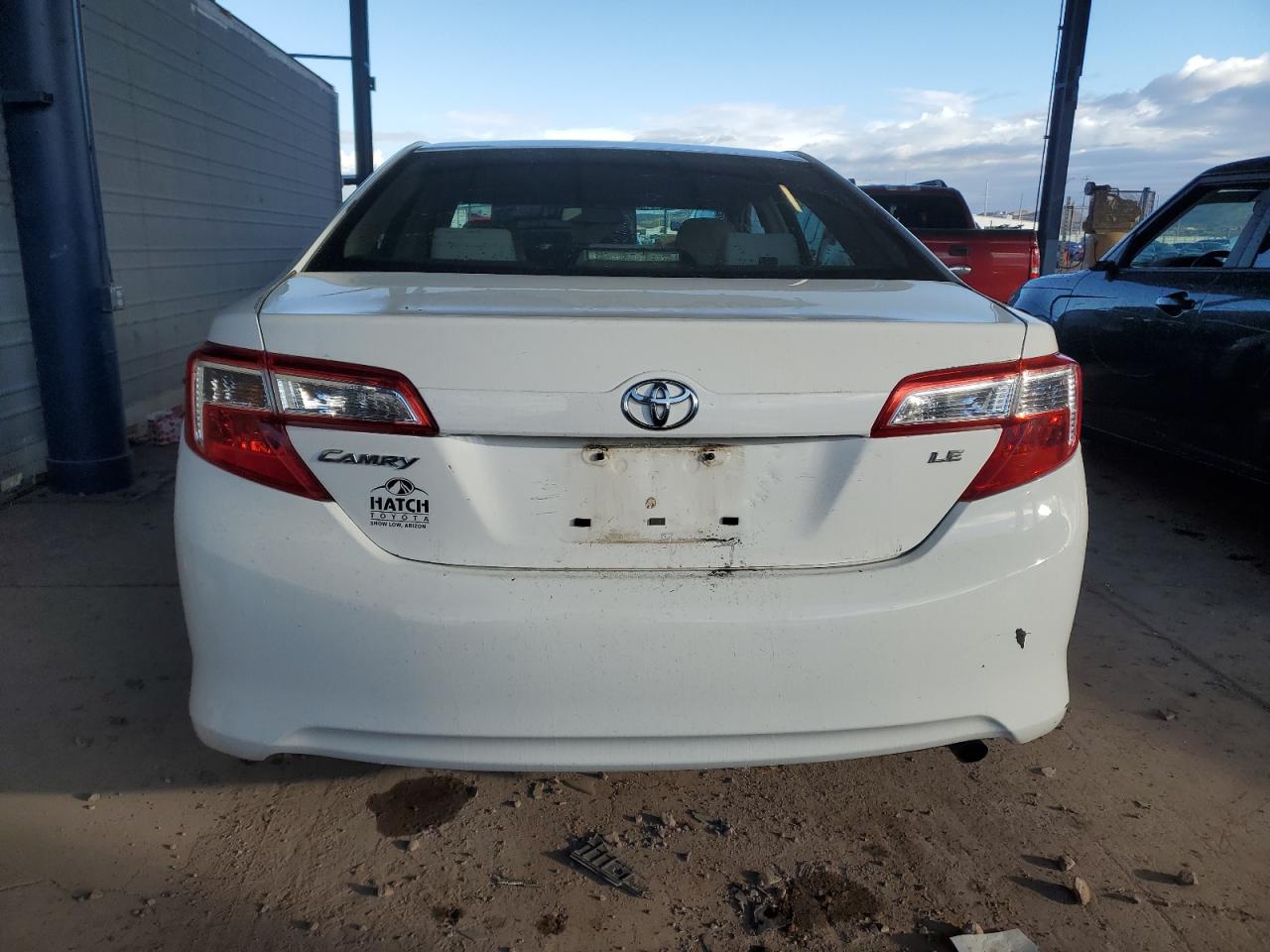2012 Toyota Camry VIN 4T4BF1FK3CR274040 Copart auction photo, stripped damage thumbnail 6
