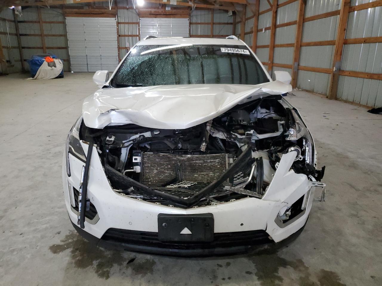 2018 Cadillac XT5 VIN 1GYKNDRS0JZ147867 Copart auction photo, front end damage thumbnail 5