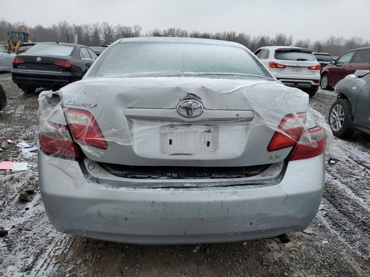 2007 Toyota Camry VIN 4T1BE46K87U647772 Copart auction photo, rear end / front end damage thumbnail 6