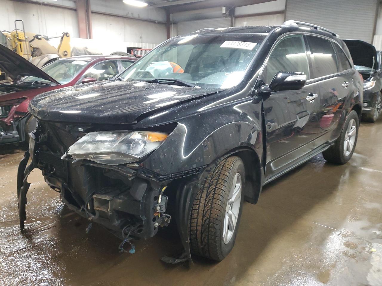 2011 Acura MDX VIN 2HNYD2H63BH549714