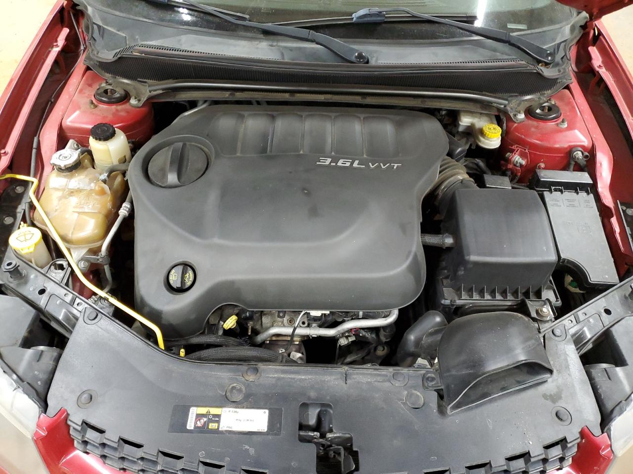 2014 Dodge Avenger VIN 1C3CDZCG4EN177583 Copart auction photo, front end damage thumbnail 11