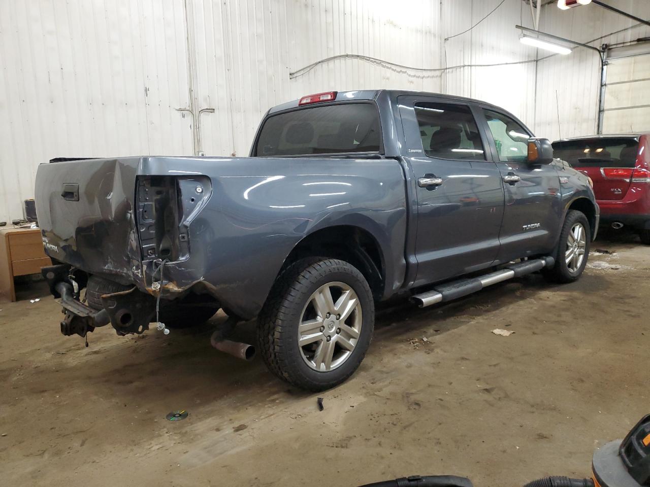 2008 Toyota Tundra VIN 5TFDV58168X057464 Copart auction photo, rear end / front end damage thumbnail 3