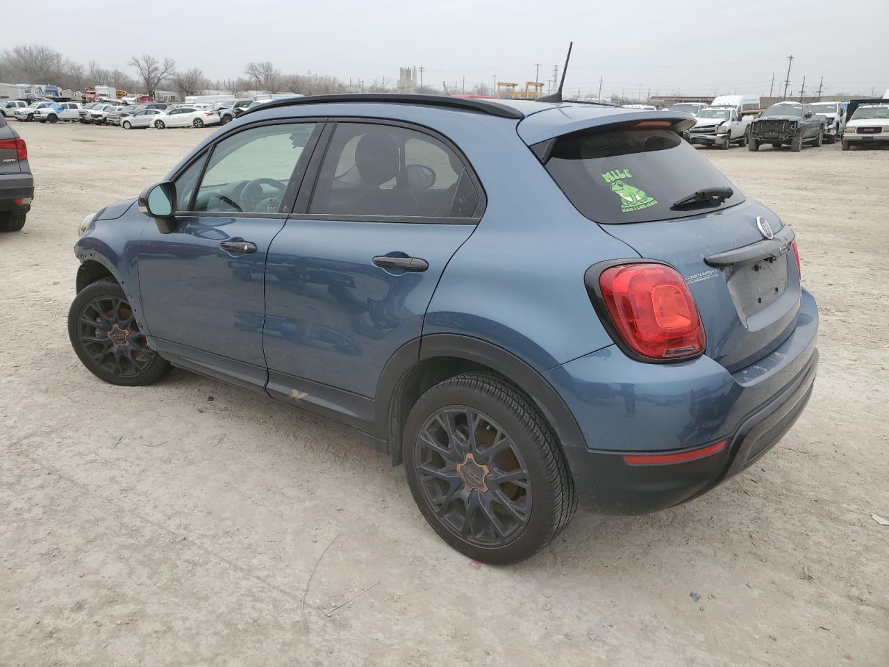 2018 Fiat 500 VIN ZFBCFXCB6JP678684 Copart auction photo, front end / undercarriage damage thumbnail 2