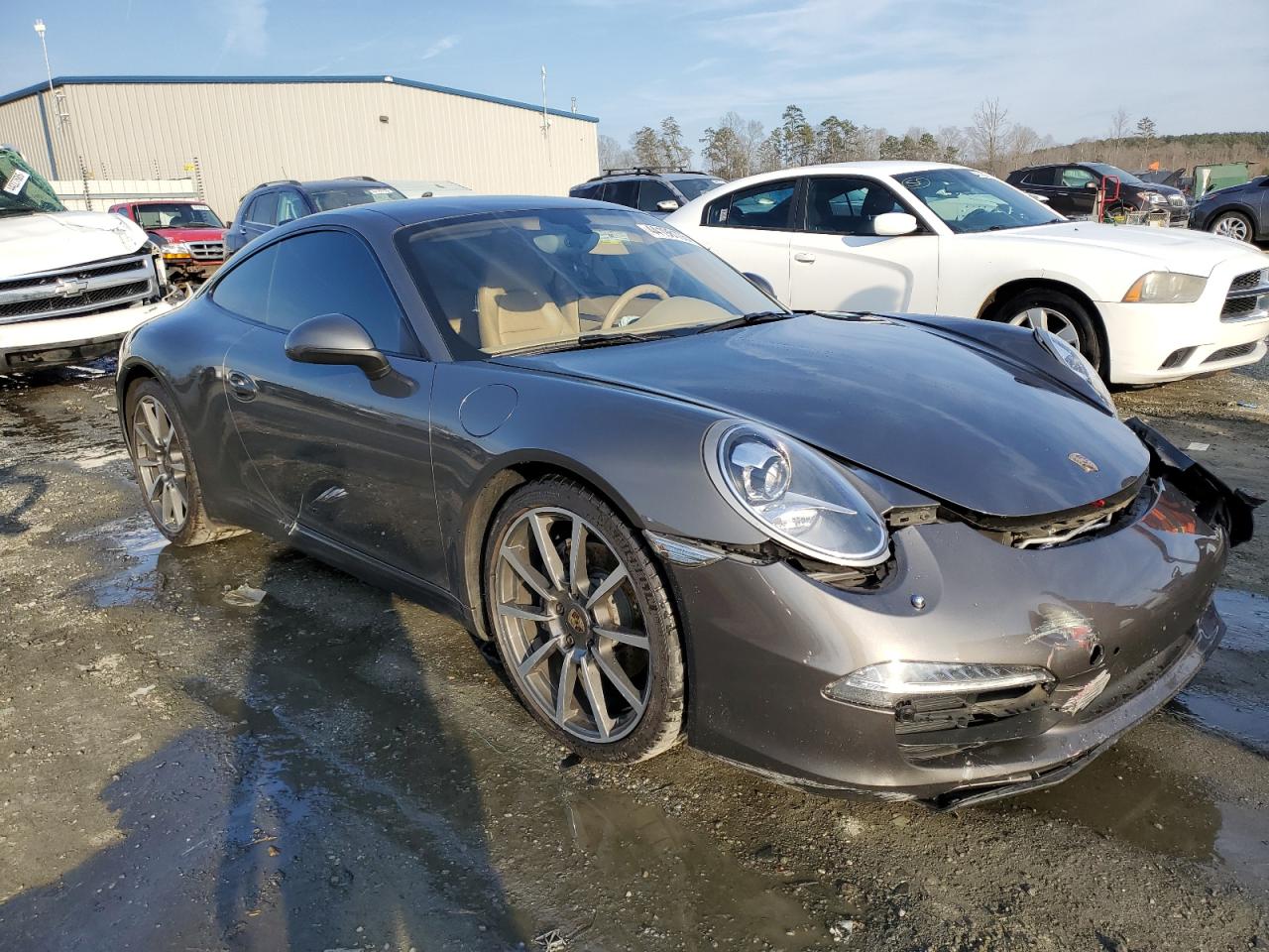 2012 Porsche 911 VIN WP0AA2A96CS106178 Copart auction photo, front end damage thumbnail 4