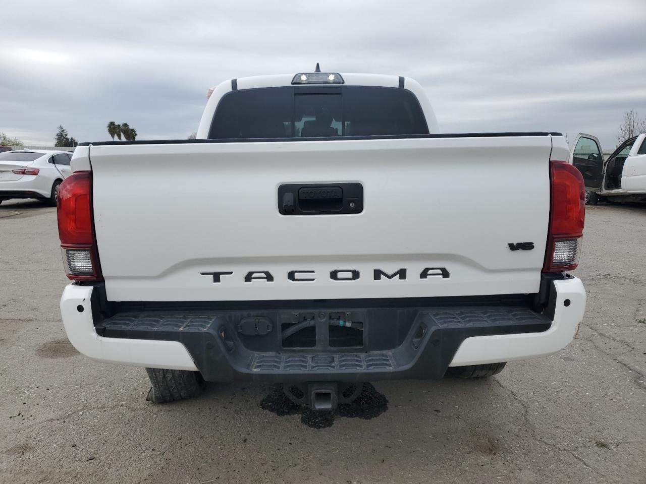 2019 Toyota Tacoma VIN 3TMAZ5CN6KM090124 Copart auction photo, side / undercarriage damage thumbnail 6
