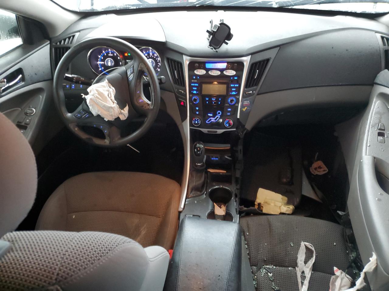 2013 Hyundai Sonata VIN 5NPEB4AC3DH503773 Copart auction photo, side / front end damage thumbnail 8