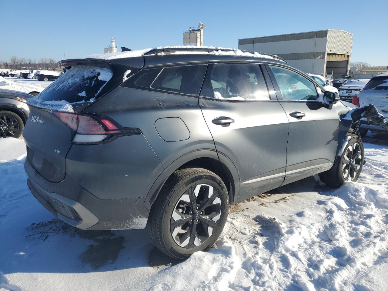 2024 KIA Sportage VIN KNDPZDDH5R7147382 Copart auction photo, front end damage thumbnail 3