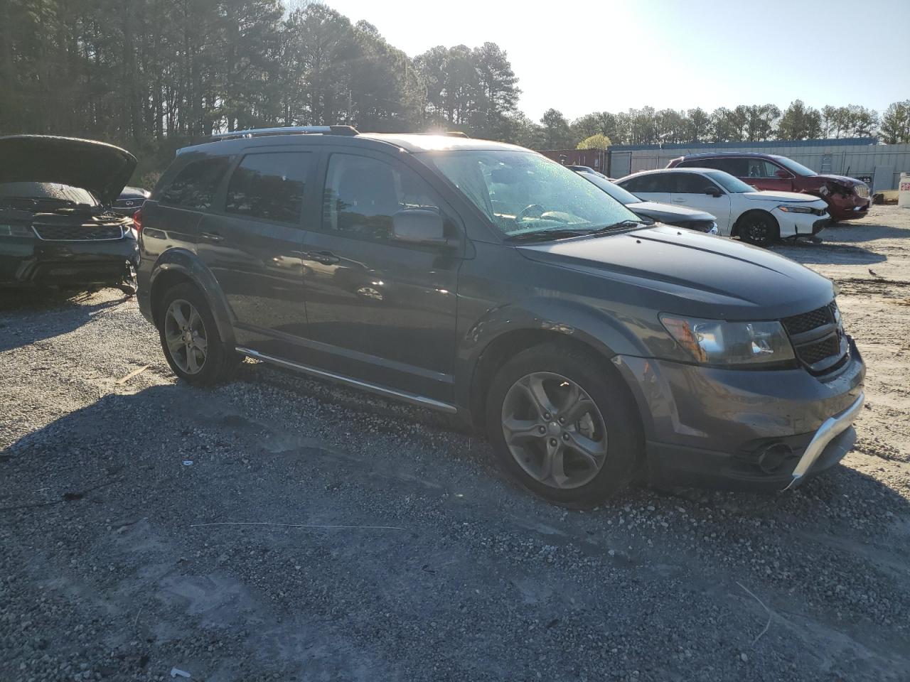 2016 Dodge Journey VIN 3C4PDCGB3GT143761 Copart auction photo, mechanical / front end damage thumbnail 4