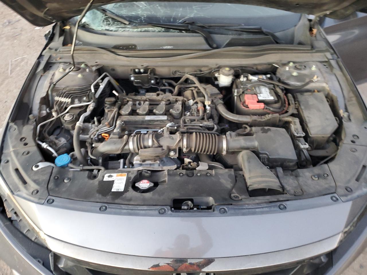 2020 Honda Accord VIN 1HGCV1F37LA004410 Copart auction photo, side / rear end damage thumbnail 13