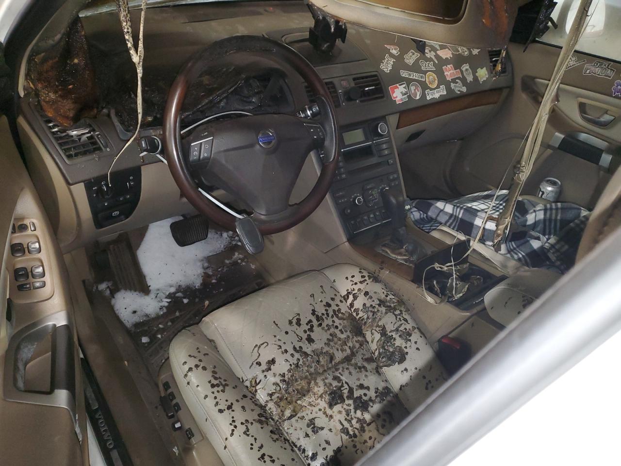 2008 Volvo XC90 VIN YV4CZ982281435795 Copart auction photo, burn / front end damage thumbnail 8