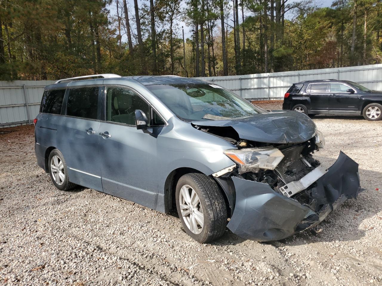 2011 Nissan Quest VIN JN8AE2KP4B9008066 Copart auction photo, front end damage thumbnail 4