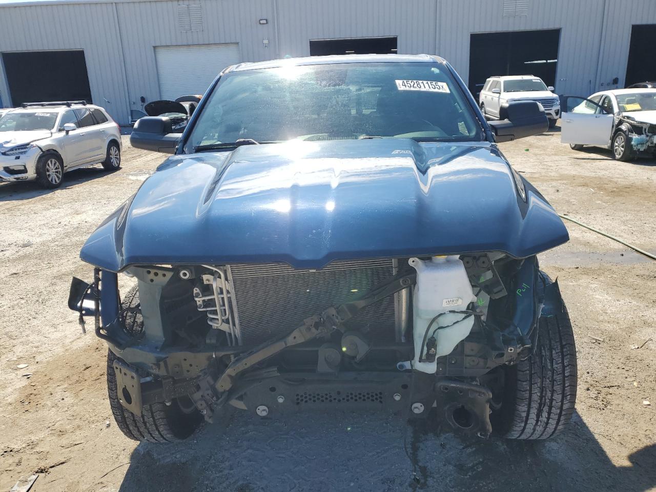 2021 RAM 1500 VIN 1C6RREFT8MN608943 Copart auction photo, front end / rear end damage thumbnail 5
