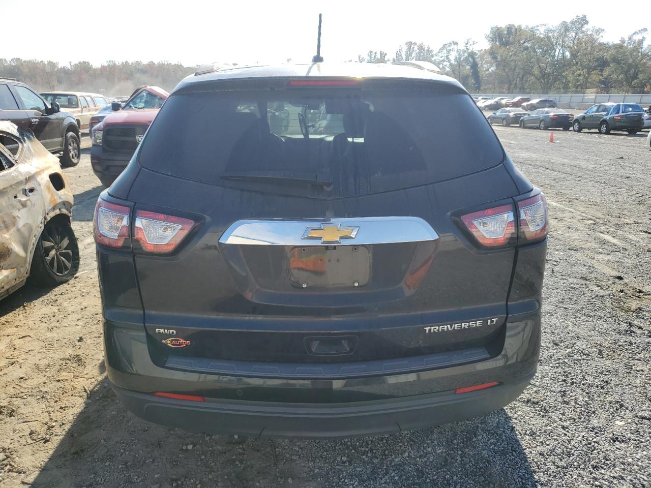 2014 Chevrolet Traverse VIN 1GNKVHKD1EJ330425 Copart auction photo, front end damage thumbnail 6