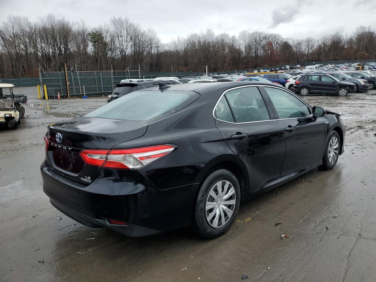 2020 Toyota Camry VIN 4T1C31AK4LU541247 Copart auction photo, side / front end damage thumbnail 3