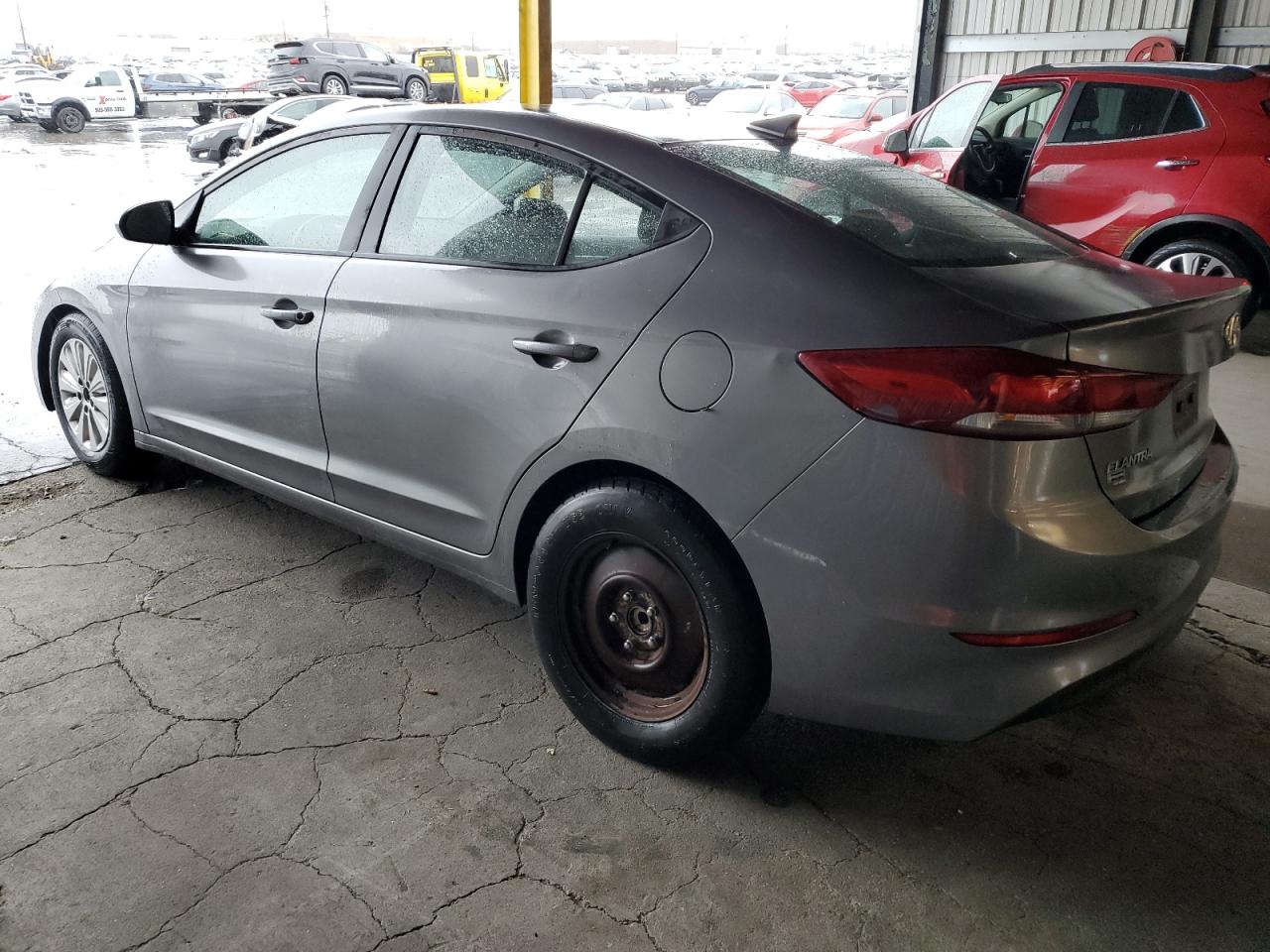 2018 Hyundai Elantra VIN 5NPD84LF5JH319819 Copart auction photo, vandalism / front end damage thumbnail 2