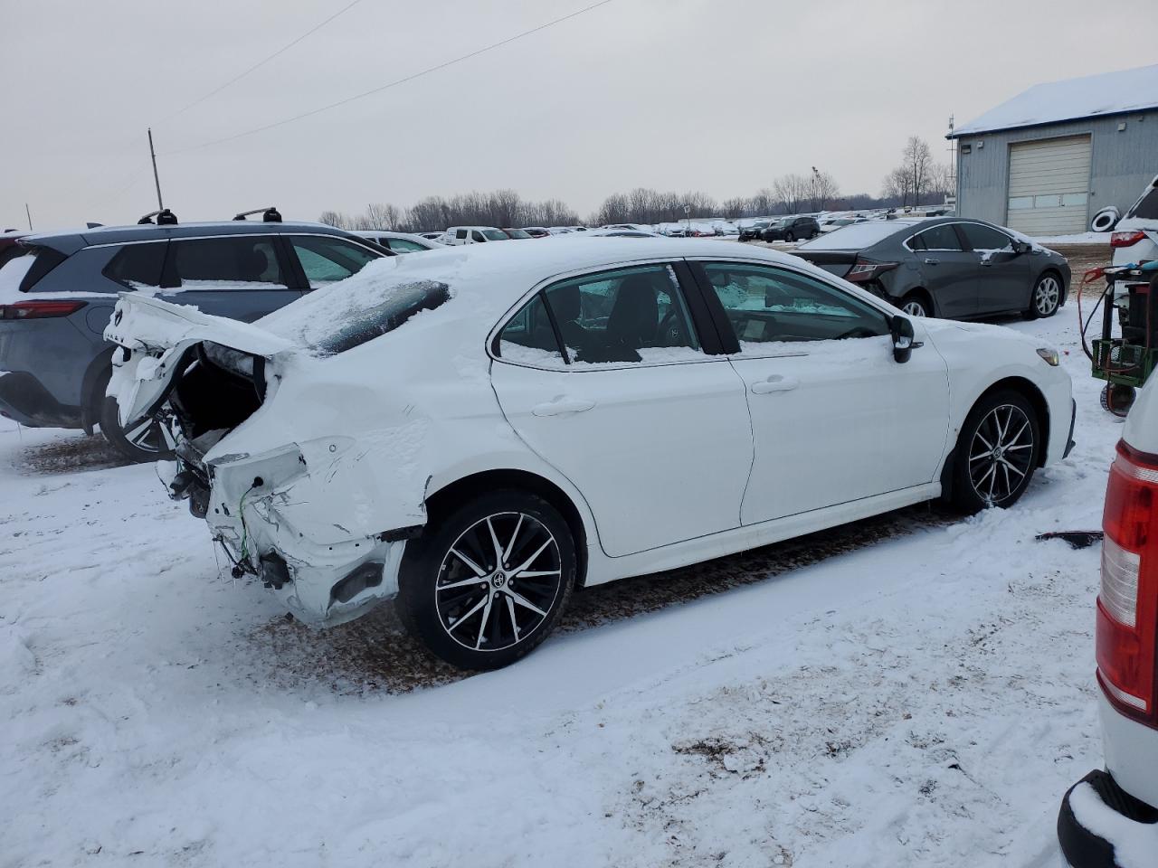 2023 Toyota Camry VIN 4T1T11AK8PU811477 Copart auction photo, rear end damage thumbnail 3