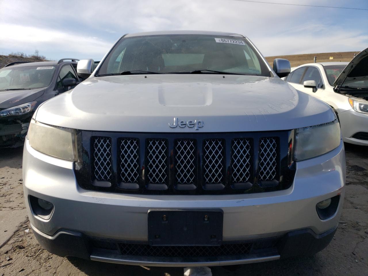 2012 Jeep Grand Cherokee VIN 1C4RJFAG8CC329387 Copart auction photo, hail / front end damage thumbnail 5