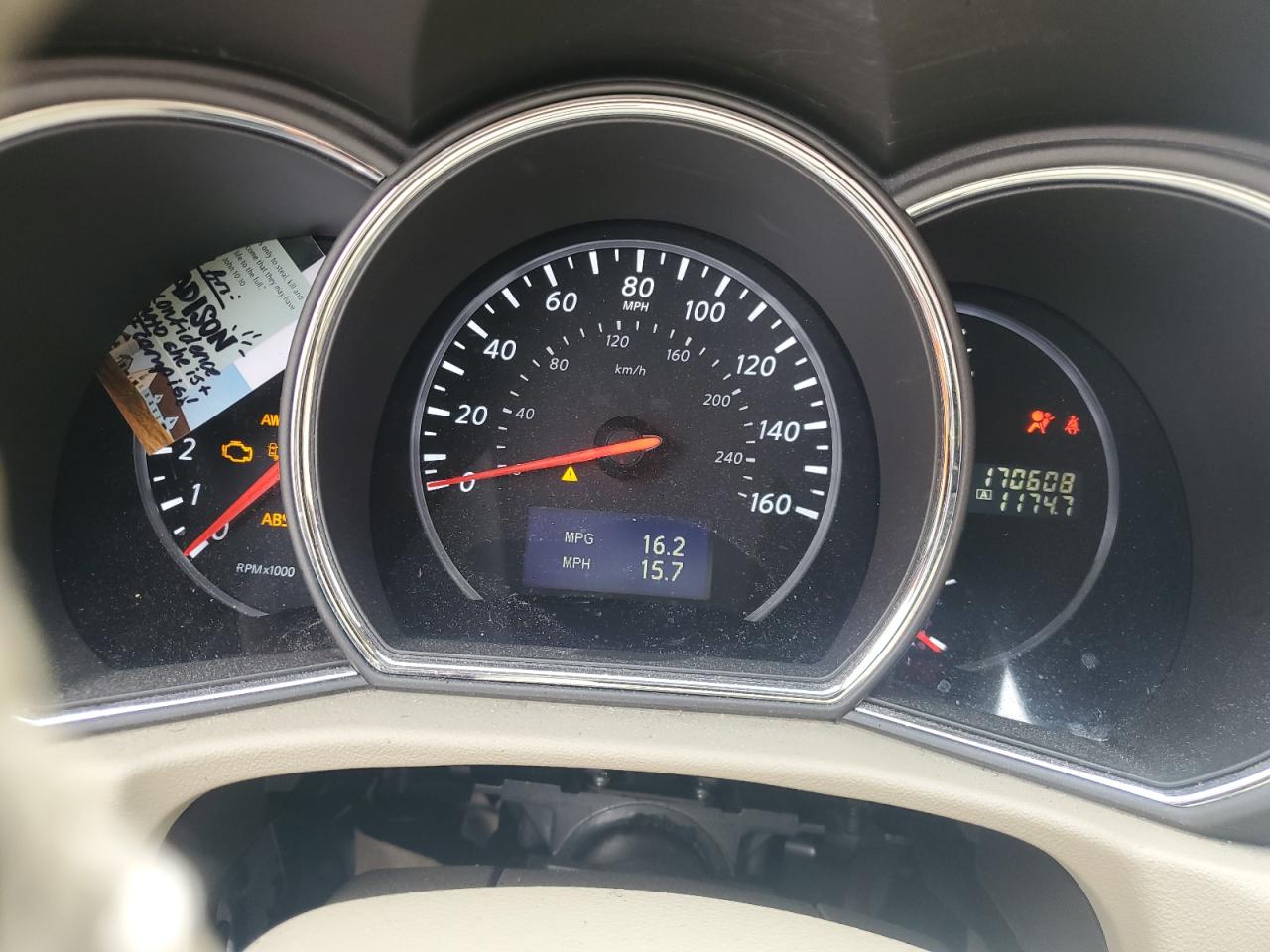 2014 Nissan Murano VIN JN8AZ1MW1EW531618 Copart auction photo, front end damage thumbnail 9