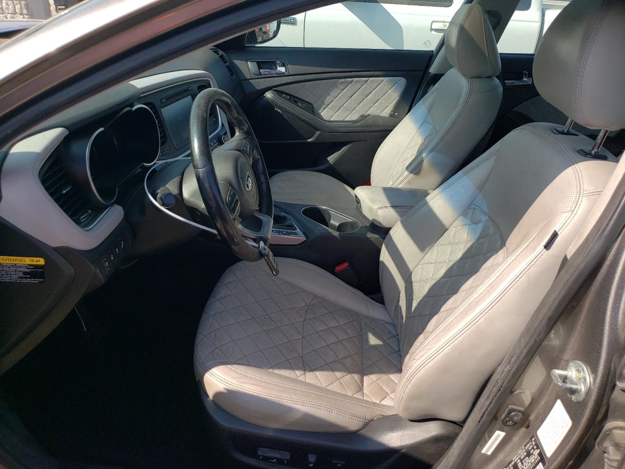 2015 KIA Optima VIN 5XXGR4A61FG421439 Copart auction photo, front end damage thumbnail 7