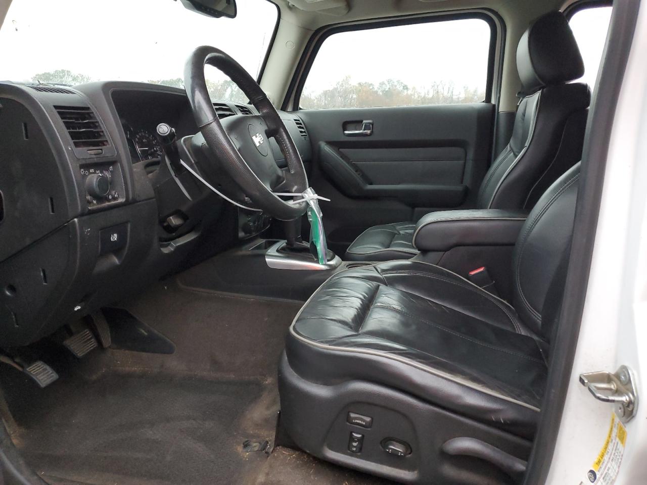 2009 Hummer H3 VIN 5GTEN13E998152256 Copart auction photo, side / front end damage thumbnail 7