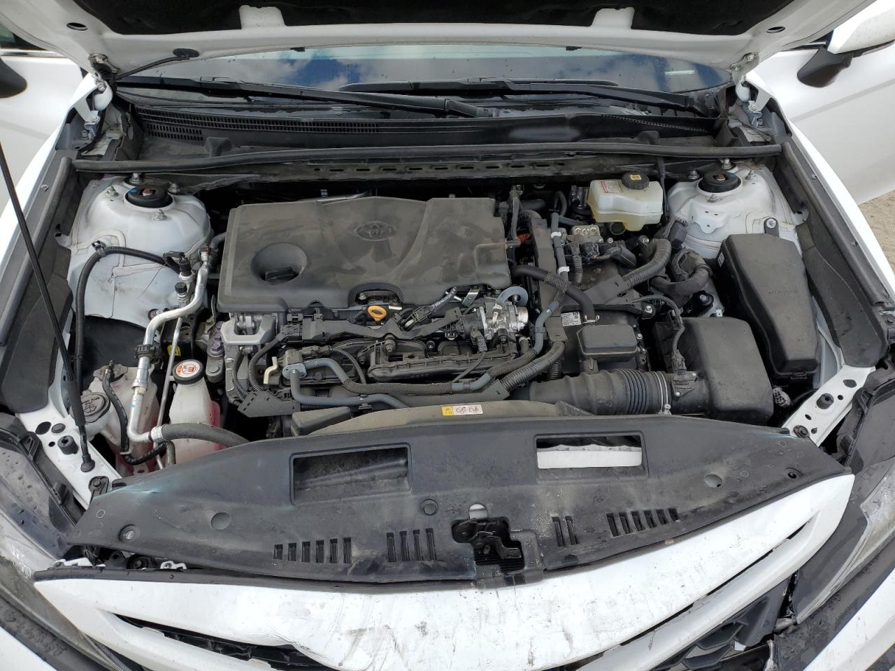 2022 Toyota Camry VIN 4T1G31AK9NU599553 Copart auction photo, front end / rear end damage thumbnail 13