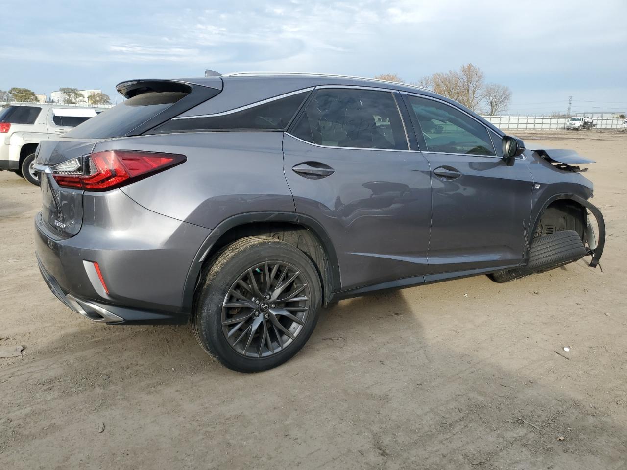 2018 Lexus RX VIN 2T2BZMCAXJC144927 Copart auction photo, front end / minor dent/scratches damage thumbnail 3