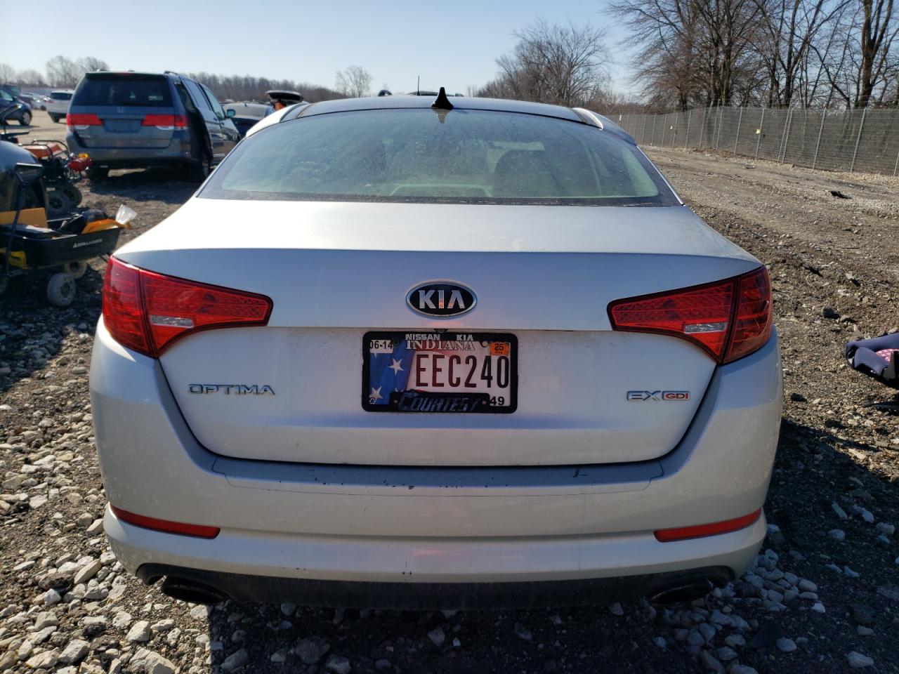 2013 KIA Optima VIN 5XXGN4A77DG138156 Copart auction photo, front end damage thumbnail 6